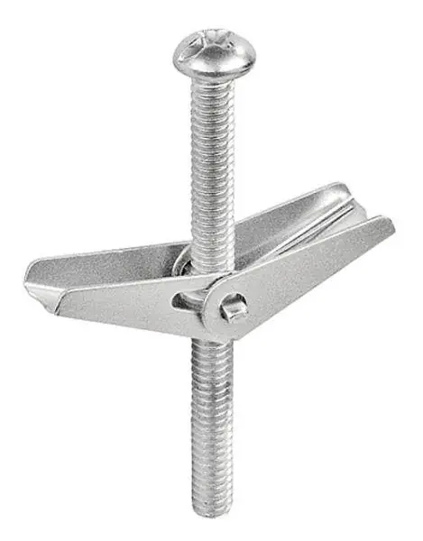 Top Rated 1/4" x 6" Toggle Bolt Combination Drive Round Head (50/Pkg.)