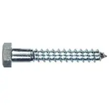 5/8" X 9-1/2" Hex Head Lag Screws Steel Zinc Plated (25 / Pkg.) Seasonal Sale