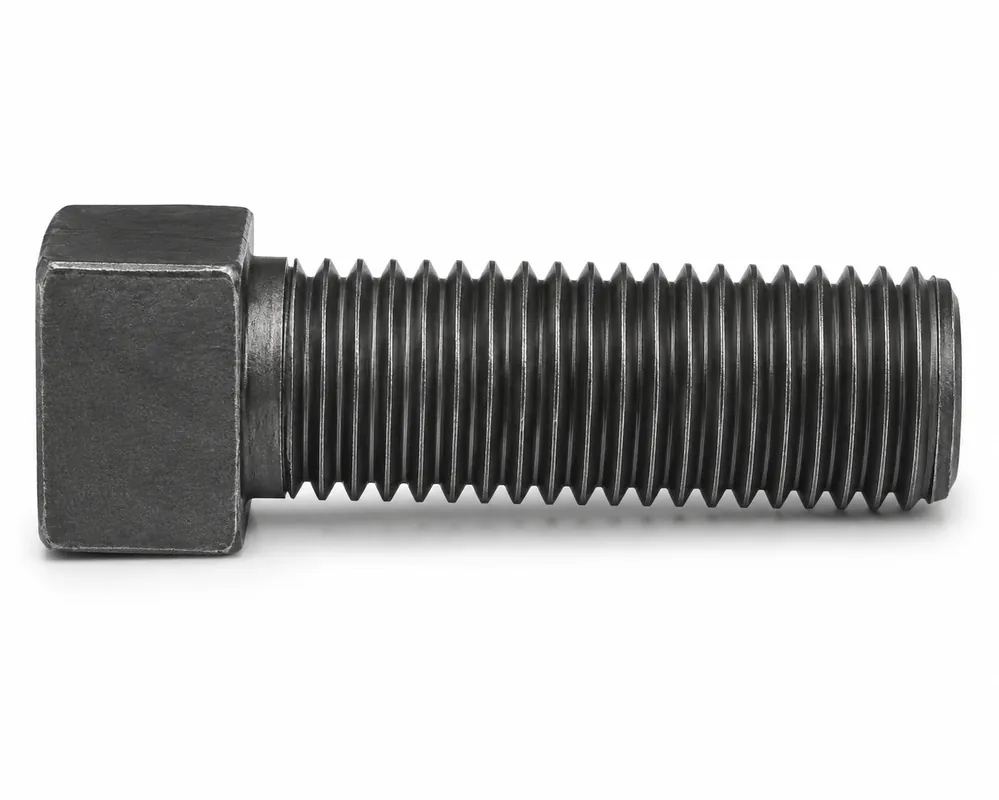 Top Rated 3/8-16 X 1" Square Head Set Screws Flat Point Case Hardened Steel (100 / Pkg.)