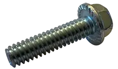 [2000 BULK] Flange Bolts Serrated Hex Washer Case Hardened Zinc 1/4-20 X 1 Bargain