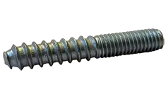 10-24 X 2-1/2" Hanger Bolts Steel Zinc Plated (1000 / Pkg.) Trending