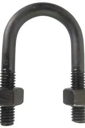 Latest 1/4"-20 X 3/4" X 2-1/4" U Bolts With Two Nuts Steel Black Oxide (200 / Pkg.)