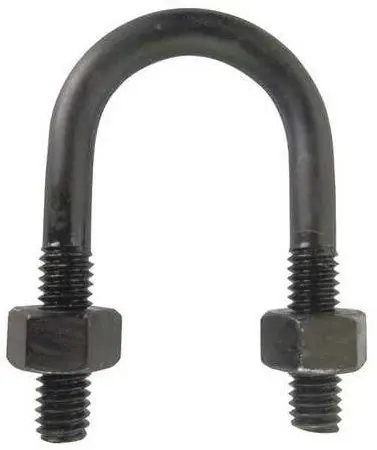 Time-Limited 5/16"-18 X 1-3/4" X 2-11/16" U Bolts With Two Nuts Steel Black Oxide (120 / Pkg.)