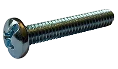 10-32 X 1/4" Machine Screws Pan Head Combination Drive Steel Zinc Plated (9000/Pkg.) Hassle-Free Returns