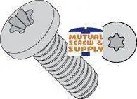 Mega Sale 8-32 X 5/8" Machine Screws Pan Head Six Lobe Drive 18/8 Stainless Steel (4000/Pkg.)