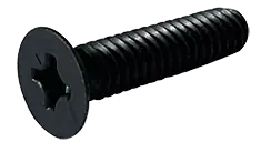 1/4"-28 X 1-7/8" Machine Screws Flat Head Phillips Drive 18/8 Stainless Steel Black Oxide (100/Pkg.) Sale