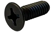 Hot Picks M5 X 16mm Machine Screws Flat Head Phillips Drive 18/8 Stainless Steel Black Oxide (3000/Pkg.)
