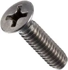 Flash Sale 1/4"-20 X 2-1/2" Machine Screws Flat Head Phillips Drive 316 Stainless Steel (100/Pkg.)
