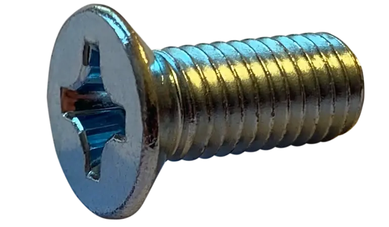 M4-0.7 X 20mm Machine Screws Flat Head Phillips Drive Steel Zinc Plated (600/Pkg.) New Arrival