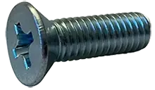 6-32 X 1-3/4" Machine Screws Flat Head Phillips Drive Steel Zinc Plated (100/Pkg.) Price Cut