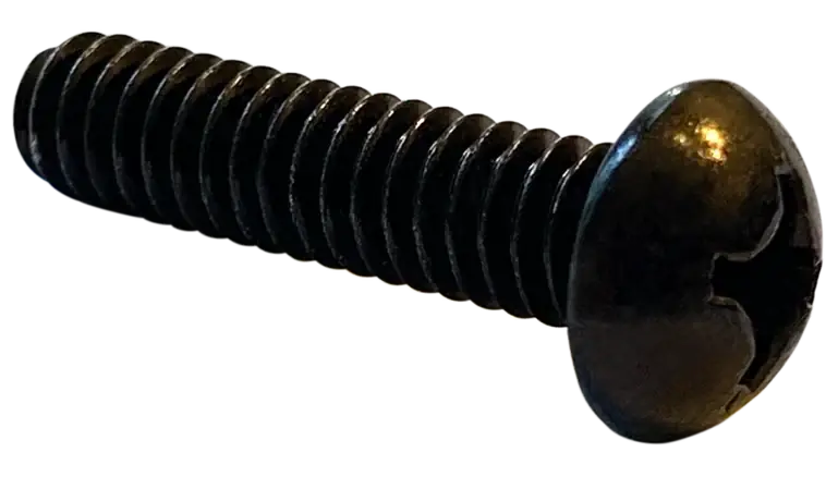 Big Sale 6-32 X 1/2" Machine Screws Oval Head Phillips Drive Steel Black Zinc (10000/Pkg.)