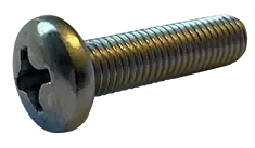 10-32 X 1-1/2" Machine Screws Pan Head Phillips Drive 18/8 Stainless Steel Black Oxide (1000/Pkg.) Get Yours
