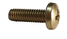 6-32 X 1-3/4" Machine Screws Pan Head Phillips Drive Steel Cadmium Yellow (3000/Pkg.) Discount