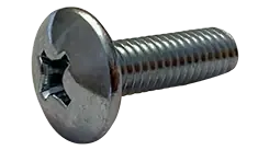 Hot Deal 8-32 X 1-3/4" Machine Screws Truss Head Phillips Drive Steel Zinc Plated (2500/Pkg.)