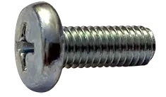 6-32 X 7/16" Machine Screws Undercut Binder Head Phillips Drive Steel Zinc Plated (10000/Pkg.) Fresh Stock