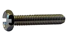 Factory Price 6-32 X 1/2" Machine Screws Indented Hex Washer Head Slotted Drive 18/8 Stainless Steel (5000/Pkg.)