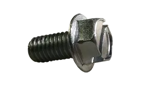 10-32 X 3/8" Machine Screws Indented Hex Head Slotted Drive Steel Zinc Plated (7000/Pkg.) Factory Price