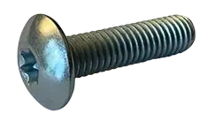 While Supplies Last 5/16"-18 X 2-1/4" Machine Screws Truss Head Six Lobe Drive Steel Zinc Plated (500/Pkg.)