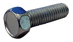 Secure Checkout 1/4"-28 X 5/8" Machine Screws Indented Hex Head Steel Zinc Plated (2000/Pkg.)