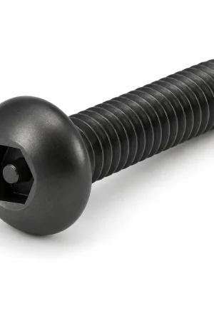 While Supplies Last 8-32 X 5/8" Button Head Cap Screws Tamper Resistant Pin-In Socket Drive Alloy Steel (100 / Pkg.)