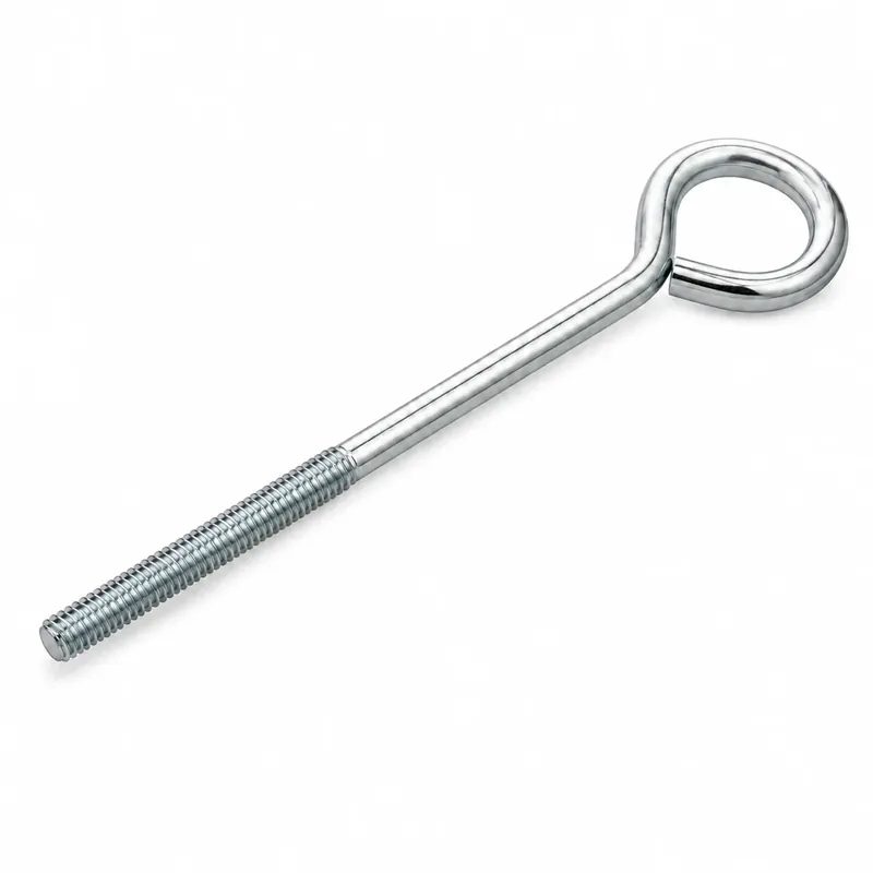 3/8"-16 X 4" Eye Bolts Commercial Wire Steel Zinc Plated (25 / Pkg.) Limited Offer