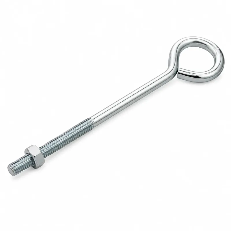 Low Price 3/16" X 2-3/4" Eye Bolts With Nut, Standard Wire Steel Zinc Plated (20 / Pkg.)