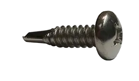 8-18 X 1-1/2" Self-Drilling Screws Pan Head Phillips Drive Point Type 2 18/8 Stainless Steel (4000/Pkg.) Fresh Stock