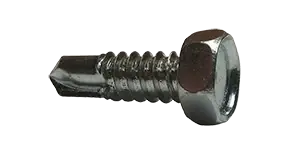 Latest 12-14 X 1-1/2" Self-Drilling Screws Indented Hex Head Point Type 2 Steel Zinc Plated (2000/Pkg.)