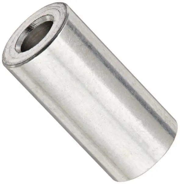 While Supplies Last 5/16" OD X 11/16" Spacers Round 6 Hole 303 Stainless Steel (250/Pkg.)