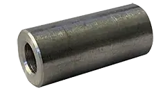 While Supplies Last 8 X 1/2" Round Spacers 1/2" OD Type 6/6 Nylon (1000 / Pkg.)