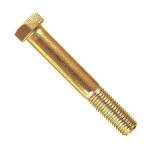 Mega Sale 5/8-11 X 1" Hex Head Cap Screws Brass Partially Threaded (10 / Pkg.)