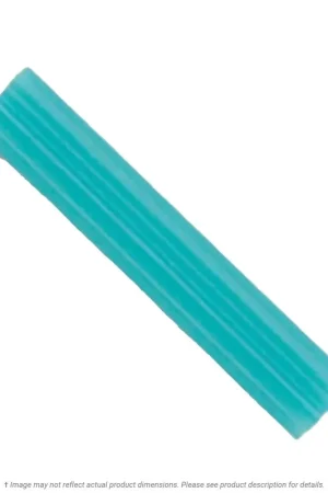 [100 PKG] Plastic Anchors Fluted 5/16 X 1 1/2 Orange Holiday Sale