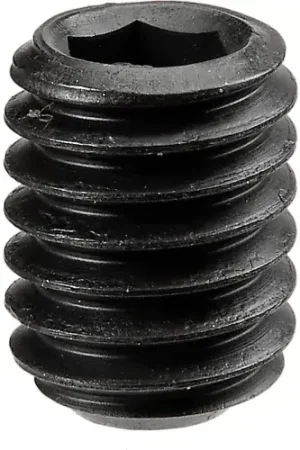 Weekend Sale 3/8-16 X 1-1/2" Cup Point Nylon Patch Socket Set Screws Alloy Steel Black Oxide (100 / Pkg.)