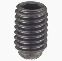 Best Seller 1/4-20 X 3/8" Knurled Cup Point Socket Set Screws Alloy Steel Black Oxide (100 / Pkg.)