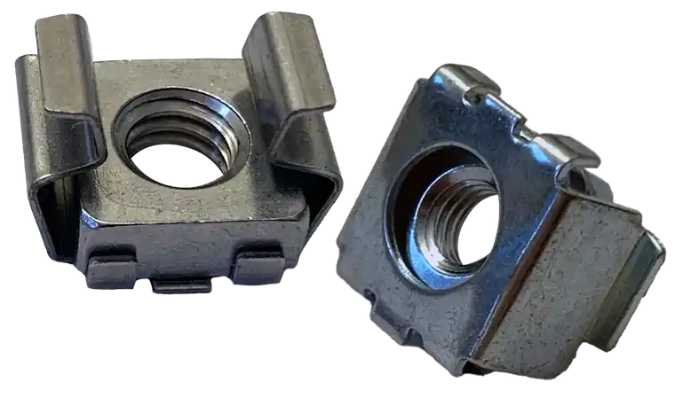 Top Pick 1/4"-20 Cage Nuts Panel 093-126 Steel Zinc Plated (1000 / Pkg.)