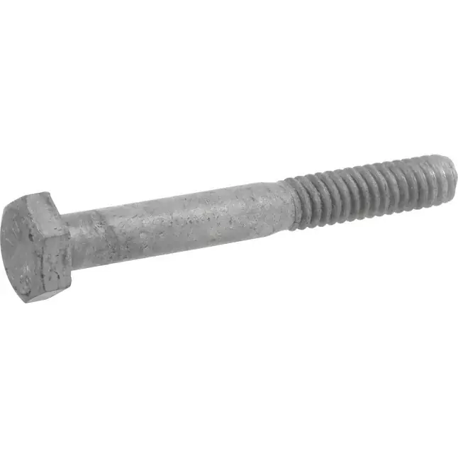 Genuine 1/2-13 X 2" Hex Tap Bolts Steel Hot-Dip Galvanized Fully Threaded (250 / Pkg.)
