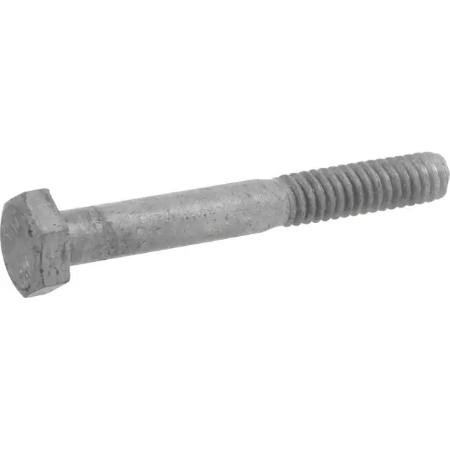 1/2-13 X 4" Hex Tap Bolts Steel Hot-Dip Galvanized Fully Threaded (150 / Pkg.) High Quality