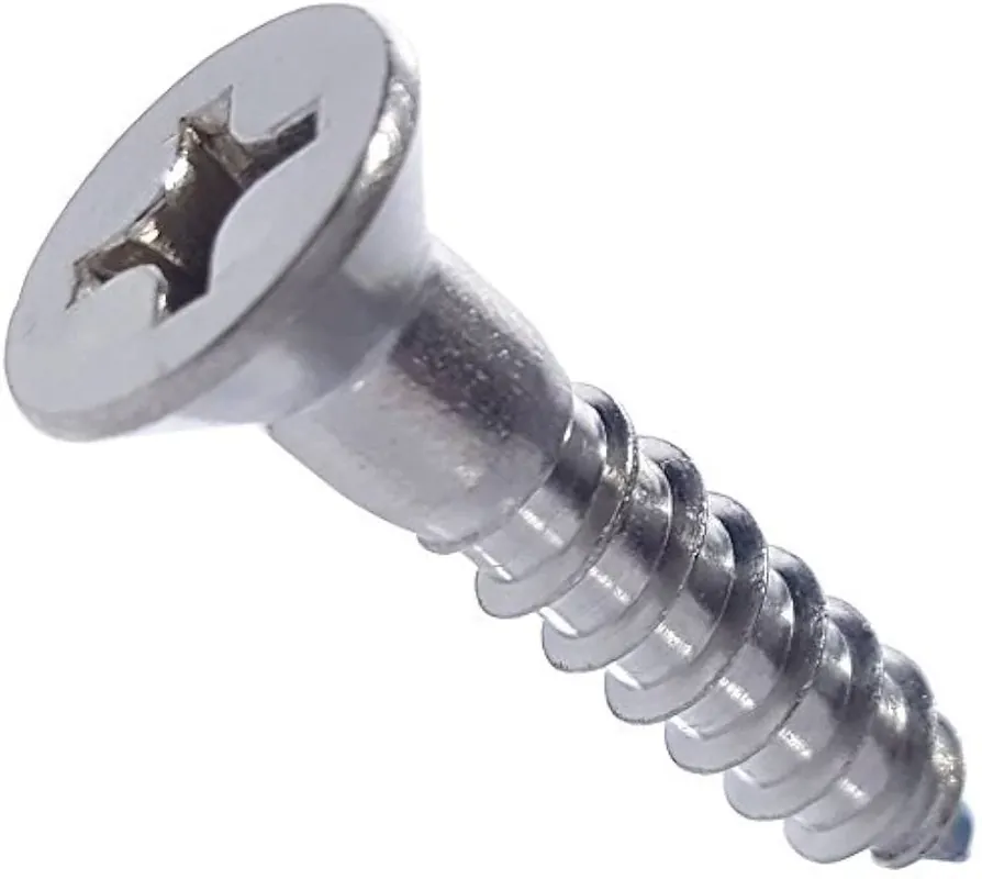 9 X 1-1/2" Wood Screws Deep Thread Phillips Drive Flat Head Steel Black Phosphate (200 / Pkg.) Best Seller