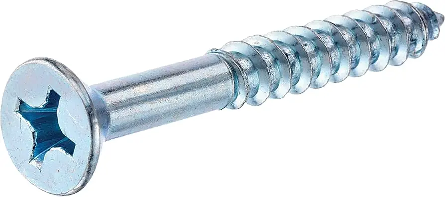 Holiday Sale 8 X 1-3/4" Wood Screws Phillips Drive Flat Head Steel Zinc Plated (200 / Pkg.)