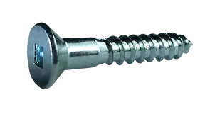Direct From Factory 10 X 3" Wood Screws Square Drive Flat Head Steel Zinc Plated (700 / Pkg.)
