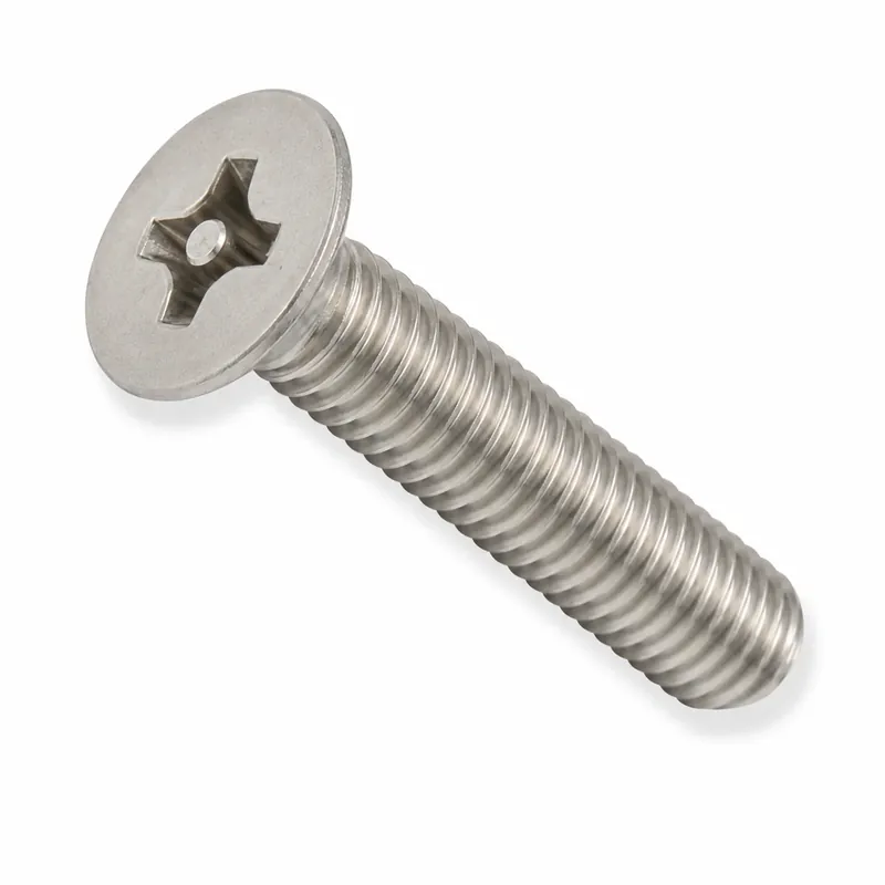12-24 X 1-1/4" Tamper Resistant Machine Screws Flat Head Pin-In Phillips Drive 18/8 Stainless Steel (100 / Pkg.) Shop Now