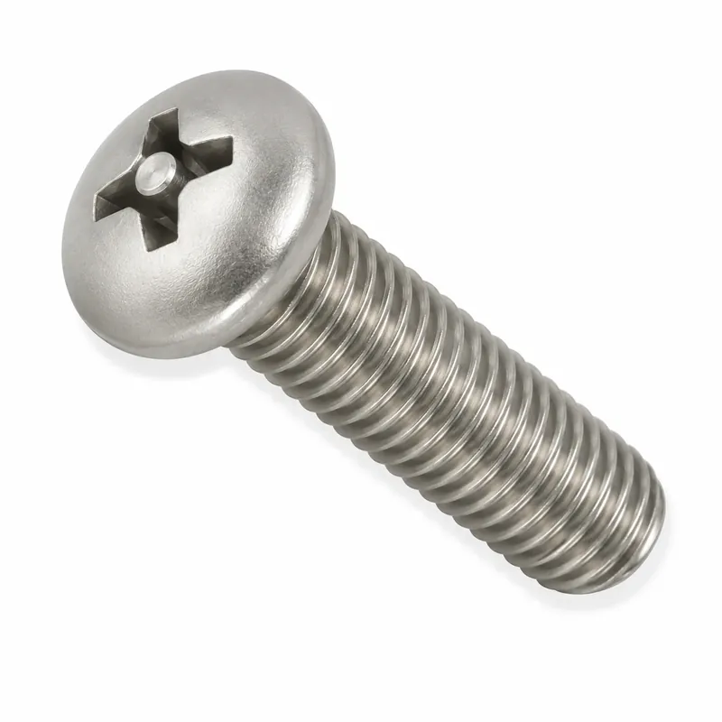10-24 X 3/4" Tamper Resistant Machine Screws Pan Head Pin-In Phillips Drive 18/8 Stainless Steel (100 / Pkg.) Free Returns