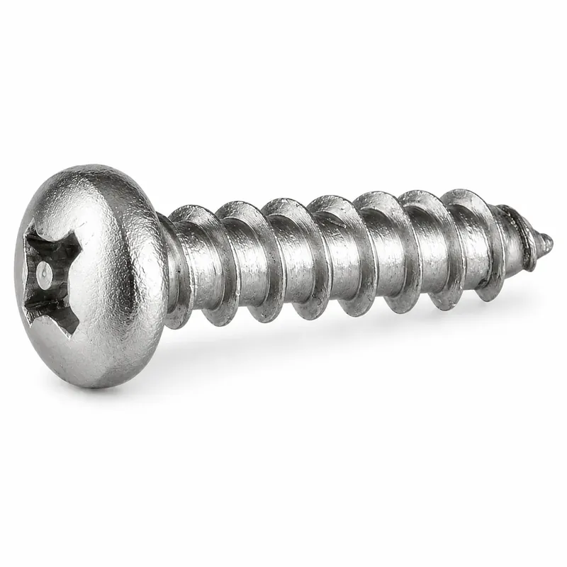 Next Day Delivery 8 X 2" Tamper Resistant Sheet Metal Screws Pan Head Pin-In Phillips Drive 18/8 Stainless Steel (100 / Pkg.)