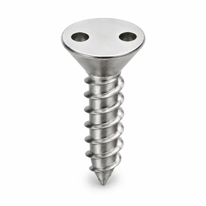 8 X 1-1/2" Tamper Resistant Sheet Metal Screws Flat Head Spanner Drive 18/8 Stainless Steel (100 / Pkg.) Order Now