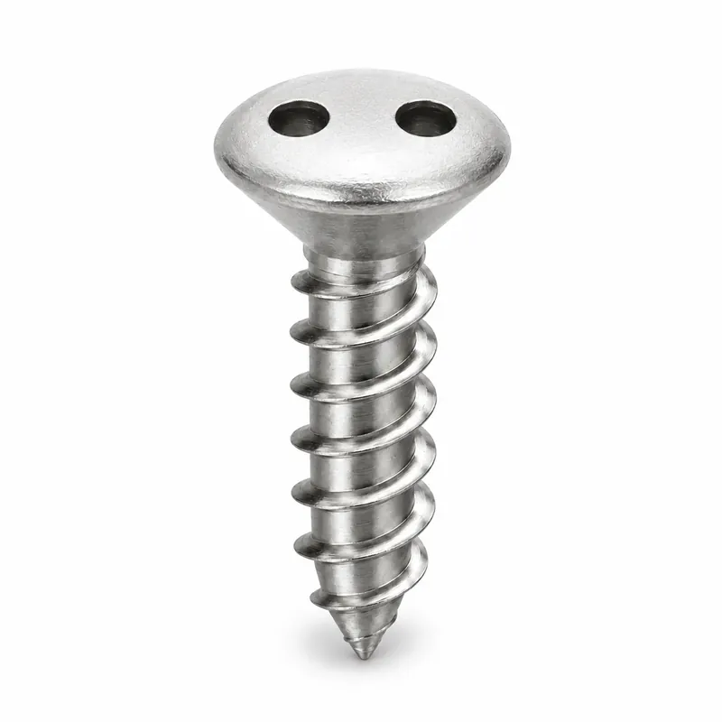 10 X 1-1/4" Tamper Resistant Sheet Metal Screws Oval Head Spanner Drive 18/8 Stainless Steel (100 / Pkg.) Special Offer
