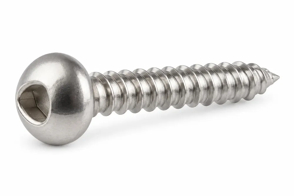 Discount 10 X 1" Tamper Resistant Sheet Metal Screws Pan Head TP3 Triangular Drive 410 Stainless Steel (100 / Pkg.)