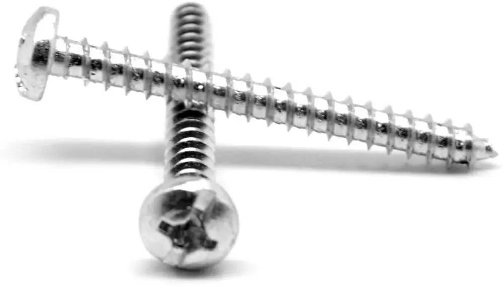 Exclusive Offer 8 X 1" Sheet Metal Screws Pan Head Combination Drive Steel Zinc Plated (5000 / Pkg.)