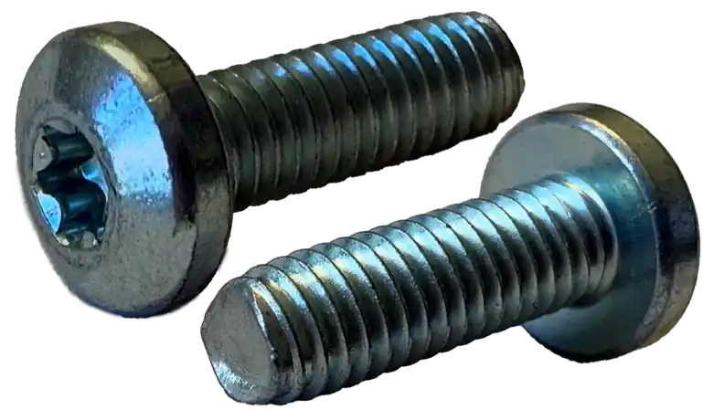 [10000 BULK] Thread Rolling Screws Torx Pan Head Steel Zinc & Waxed Tri-Lobe 48-2 6-19 X 1/4 Plastite Screws Alternative Discount