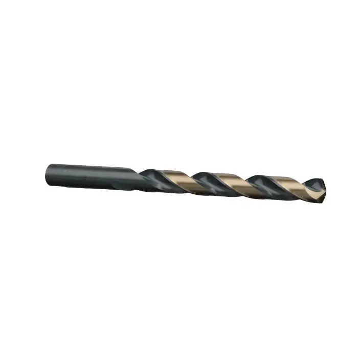 Certified N Jobber Length Drill Bit HSS Black & Gold Split Point KFDN (12 / Pkg.)