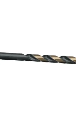 12 Jobber Length Drill Bit HSS Black & Gold Split Point KFD12 (12 / Pkg.) Super Sale
